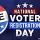 National Voter Reg Day