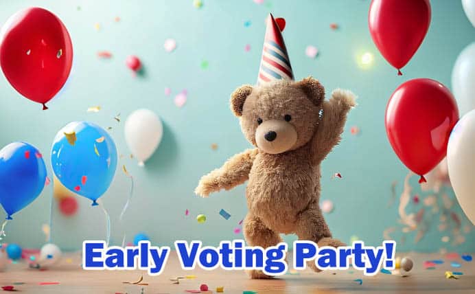 Calendar-Early Voting Party