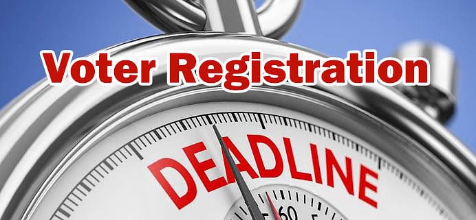 Calendar-Voter-Registration Deadline