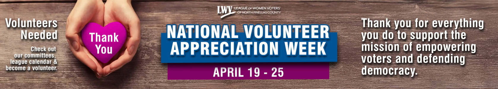 2026 National Volunteer Week